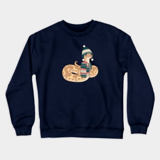 Banana Ball Python Christmas Edition Crewneck Sweatshirt